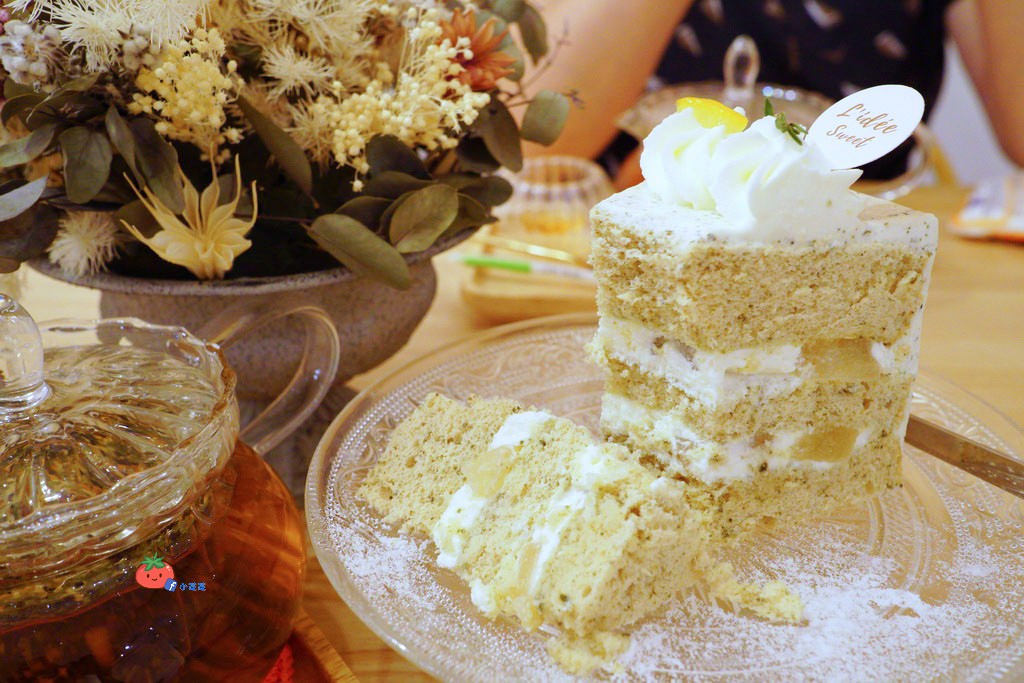 板橋甜點店推薦 韓風咖啡廳時甜l Idee Sweet 低調蛋糕下午茶老宅改建隱藏菜市場商圈 小芝芝 雞不擇食玩樂blog